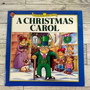 A Christmas Carol - Honey Bear Books - Vtg 1992 Kids‎ Fun To Read PB - Hernandez